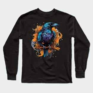 Bird/Crow Long Sleeve T-Shirt